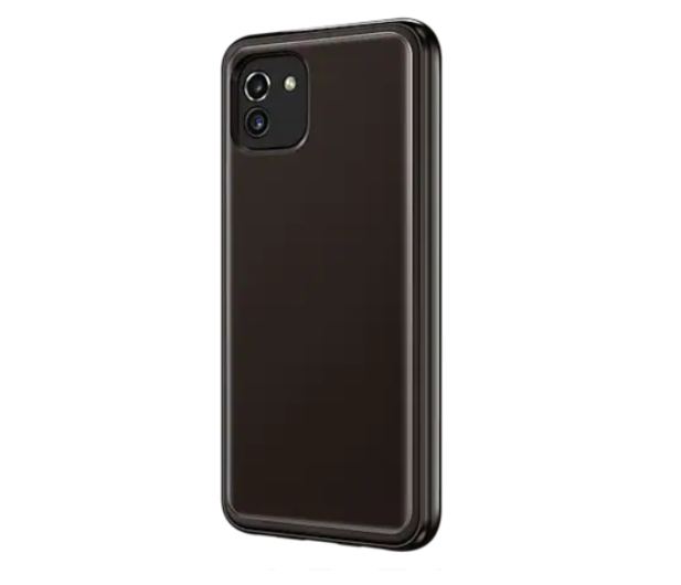 Samsung SAMSUNG Etui Soft Clear Cover do Samsung A03 Black # - 1375614 - zdjęcie 3